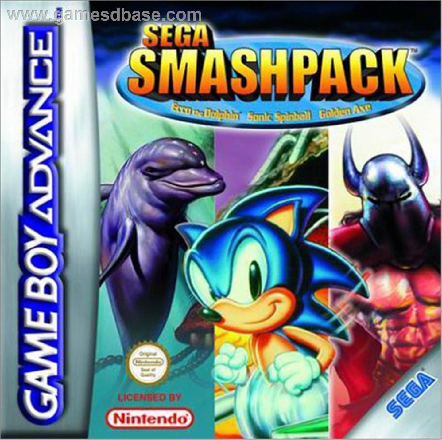 Sega Smash Pack (USA) Game Cover